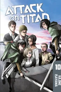 Attack on Titan Volume 10 cover