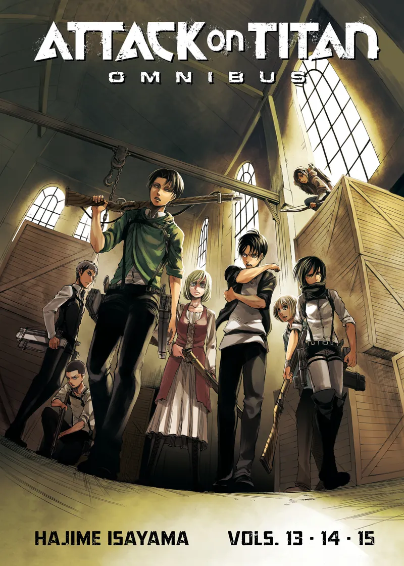 Attack on Titan Omnibus Volume 5